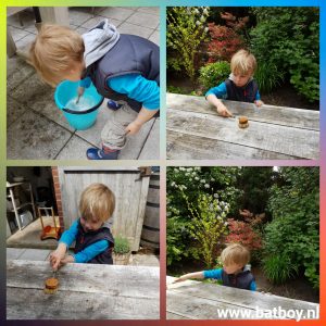 waterpret, boenen, batboy, water, zeep, sopje, borstel, tafel, schoonmaken