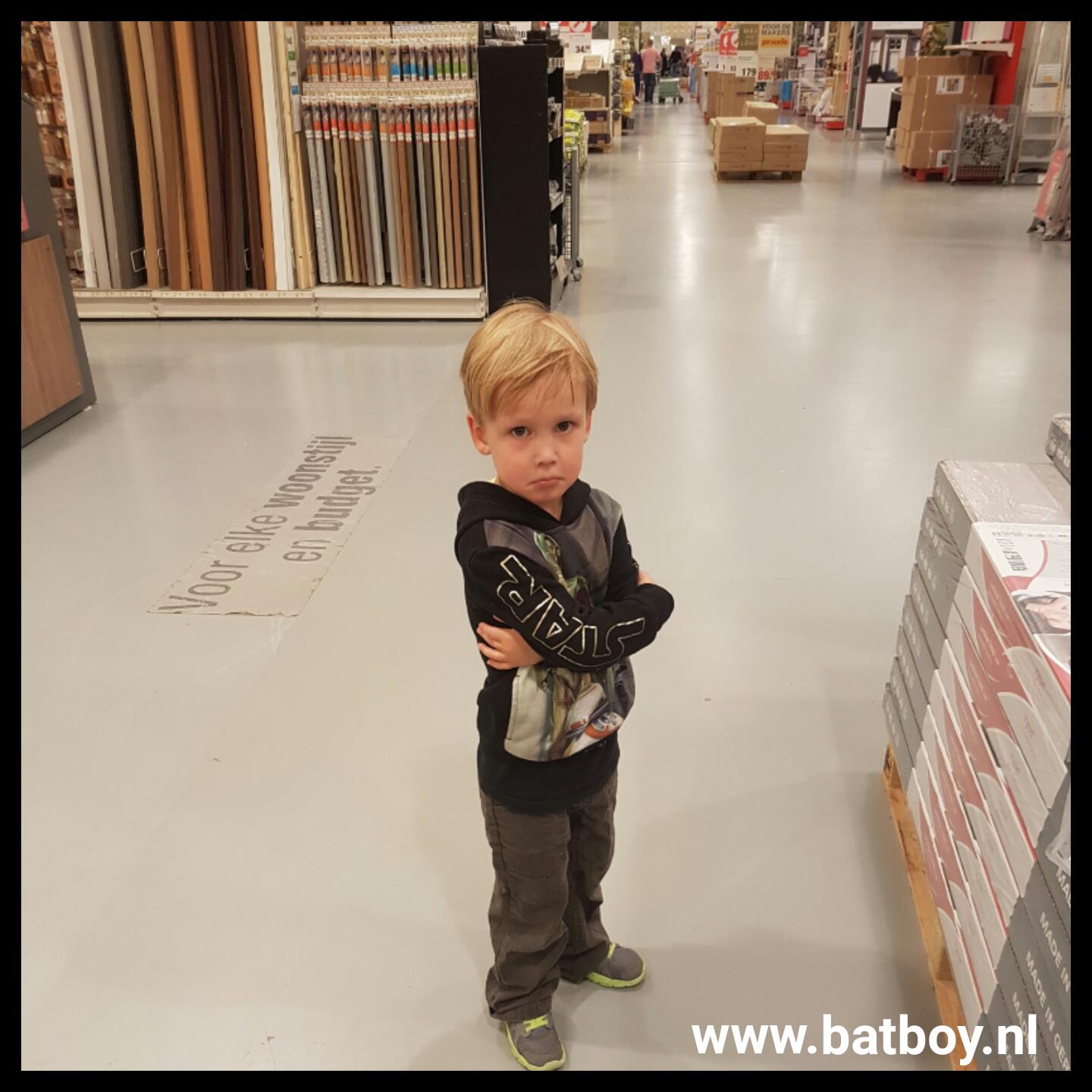 winkelen met kinderen, mamablog, batboy