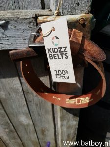 stoere kinderriem, leren, lederen riem, riem, lederen, kinderriem, kidzzbelts, batboy, stoer, dutch, nederland gemaakt, kinderen