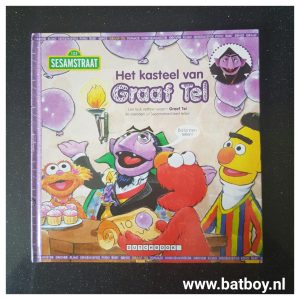 sesamstraat, kinderplezier, graaf tel, batboy, kinderplezier, lezen, boeken, dol op boeken, ontwikkeling