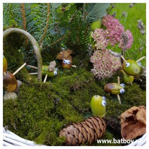herfstbakje, herfst, september, eikels, batboy, diy, herfstbakje