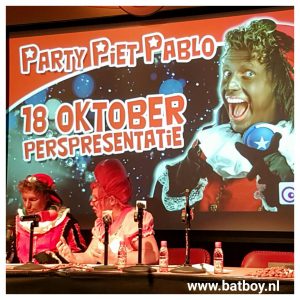 party piet pablo, julianatoren, batboy, mega sint spektakel