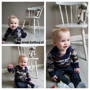 baby, peuter, trui, legerprint, wibra, jongens, batboy, stoere trui