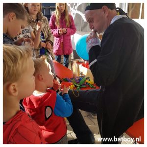 bedrijfsfeestje, batboy, kinderfeestje, kinderen