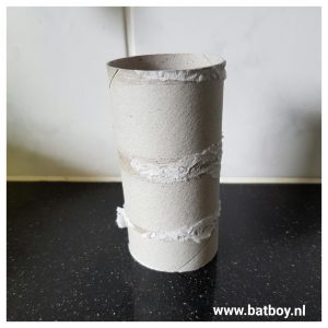 wc, wc rol, lege wc rol, batboy, diy, knutselen, halloween, mummie, batboy, mamablog, werkwijze