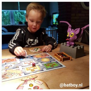 batboy, ravensburger, flo fladder muis, vleermuis, bordspel, gezelschapsspel