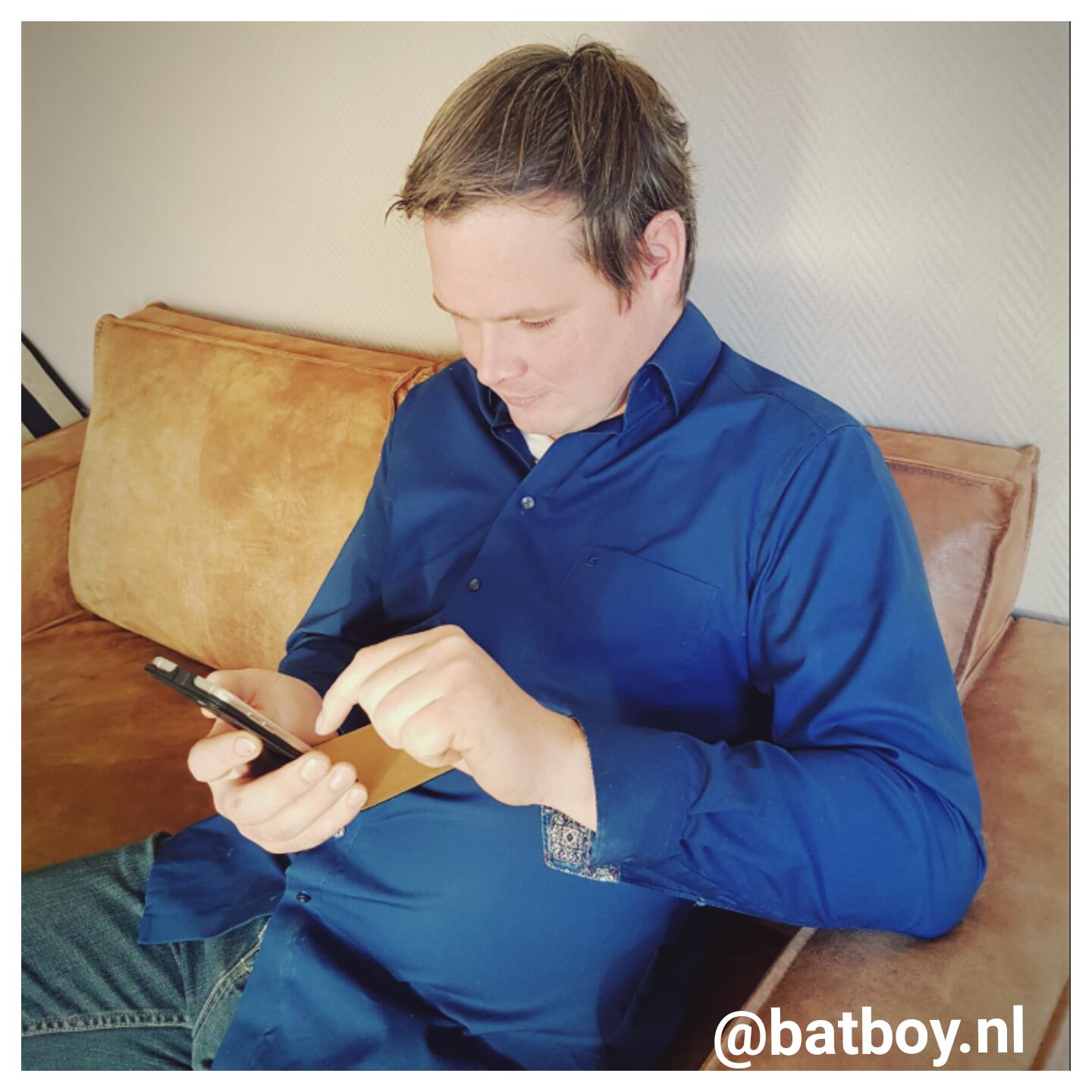 strijkvrij overhemd, batboy