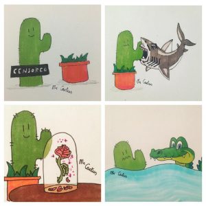 nieuws, mr cactus, tekenen, tekeningen, cactus