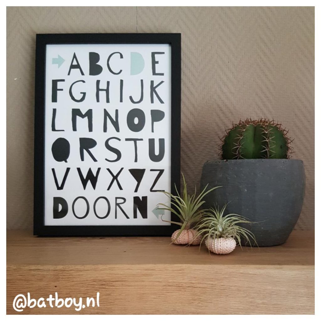 Online posters maken en aanpassen naar je eigen smaak Batboy