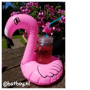 batboy, opblaasbare bekerhouders, flamingo, eenhoorn