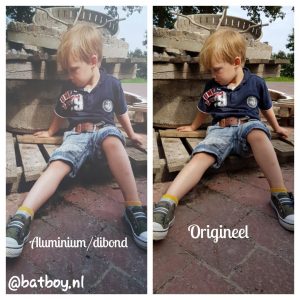 foto op aluminium/dibond, mamablog, batboy