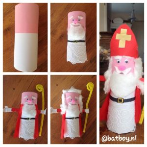 sinterklaas versiering maken, batboy, mamablog