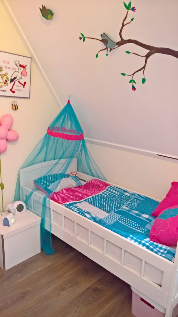 tegel haalbaar ornament Meisjes slaapkamer | Roze, blauw en LEGO | Batboy