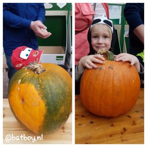 batboy, mamablog, halloween pompoen maken