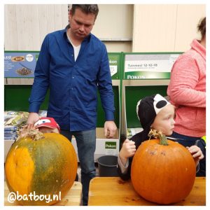 mamablog, batboy, halloween pompoen maken