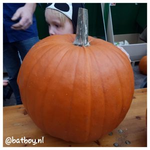 mamablog, batboy, halloween pompoen maken