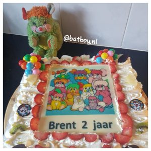 popples verjaardagstaart, mamablog, batboy