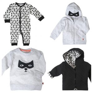 monochrome outfit voor je baby, mamablog, batboy