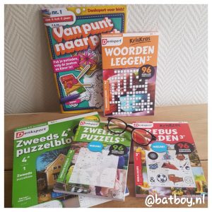 batboy, mamablog, puzzelpakket denksport, denksport puzzelpakket