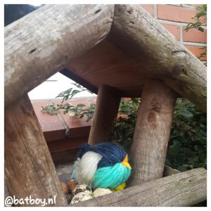 mamablog, batboy, diy vogeltje, vogelte van wol