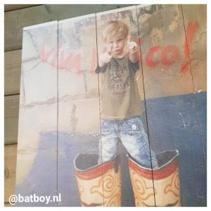 foto op hout, mamablog, batboy