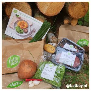 hellofresh, mamablog, batboy, aan tafel