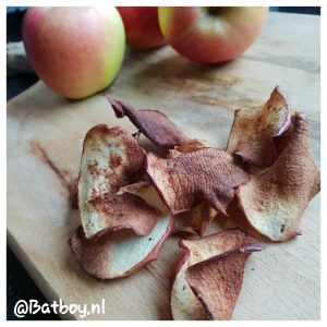 appelchips, airfryer