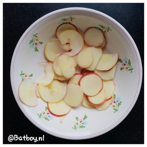 appelchips, airfryer