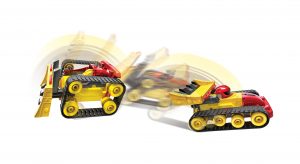 bestuurbare auto, little tikes, rc dozer racer