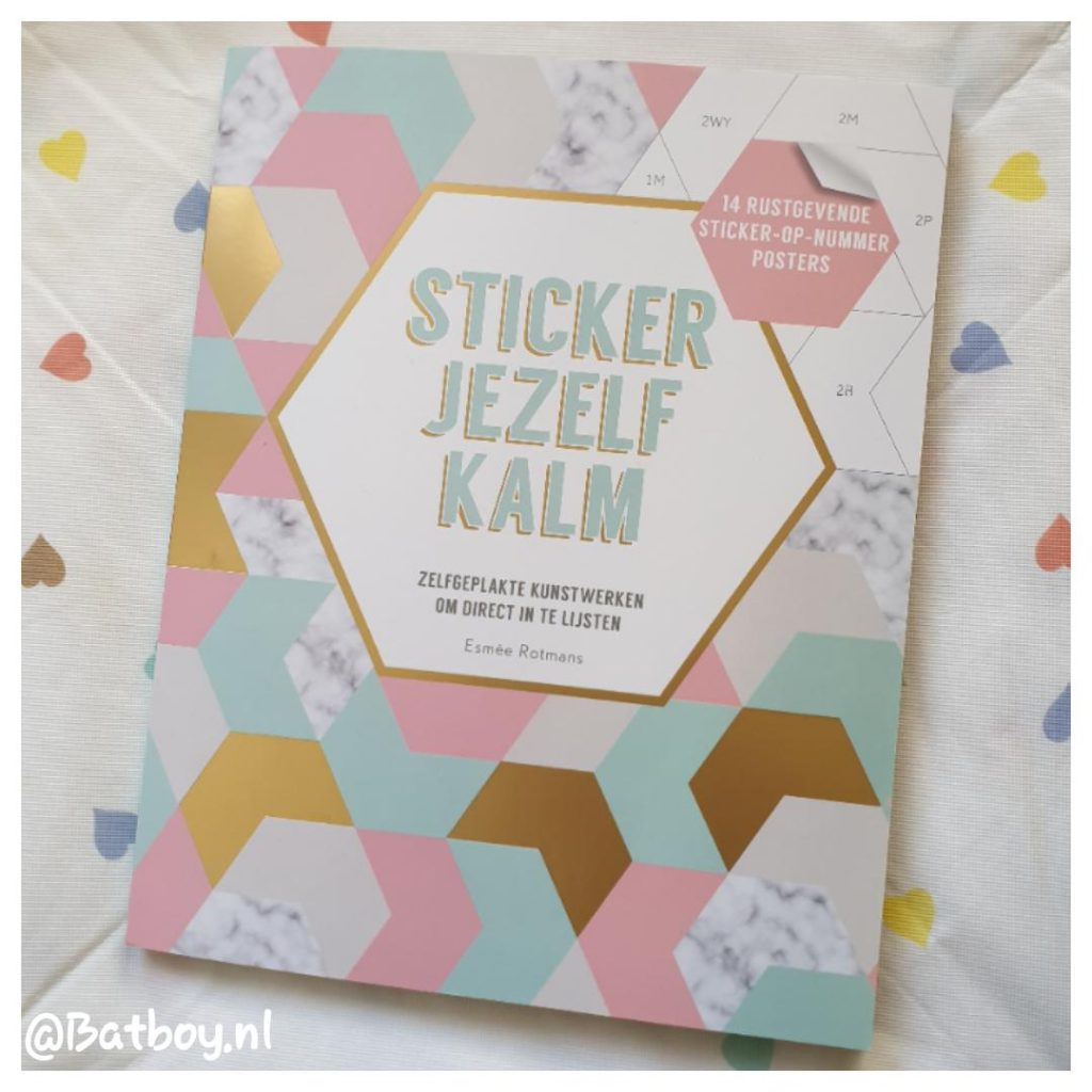 Stickeren is het nieuwe kleuren | Sticker jezelf kalm | Batboy