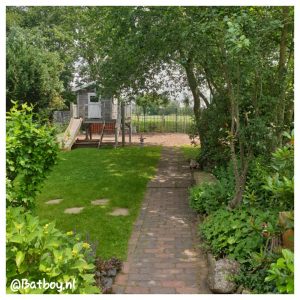 pad, tuin, zand