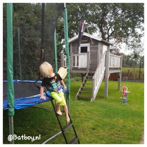 trappete, trampoline, buitenspeelgoed