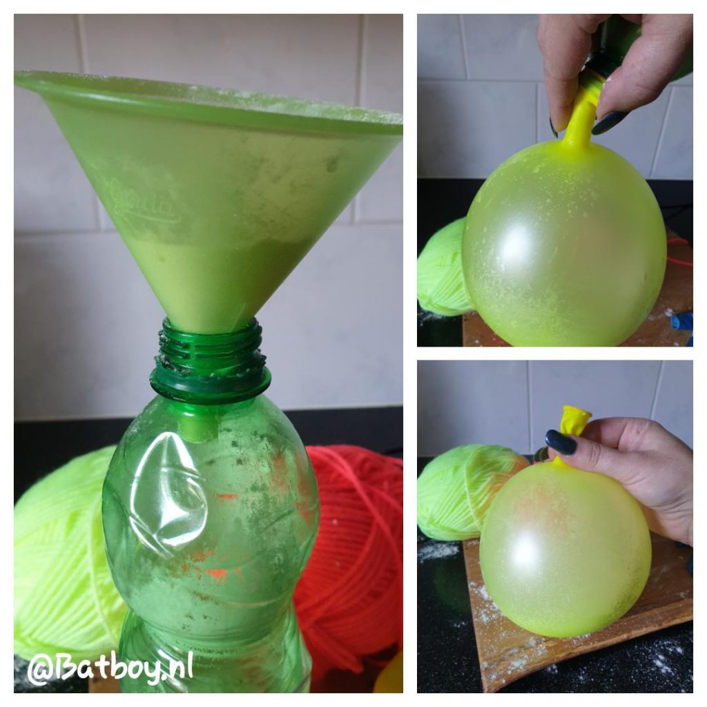 Stressbal om lekker in te knijpen Zo maak je hem zelf Batboy