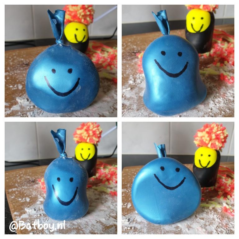 Stressbal om lekker in te knijpen Zo maak je hem zelf Batboy