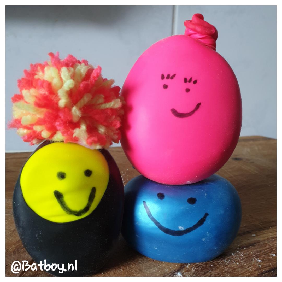 Hedendaags Stressbal om lekker in te knijpen | Zo maak je hem zelf | Batboy IG-13