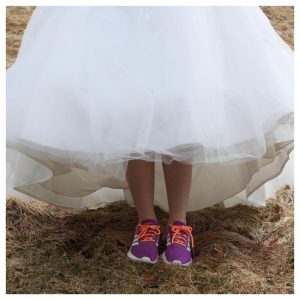 trouwjurk sneakers