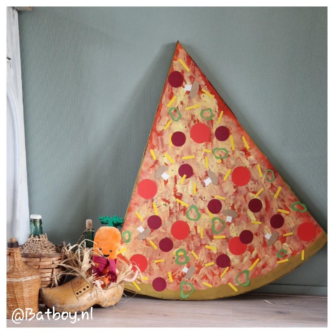 Een pizza surprise knutselen voor Sinterklaas