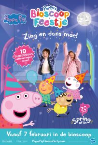 peppa's bioscoop feestje