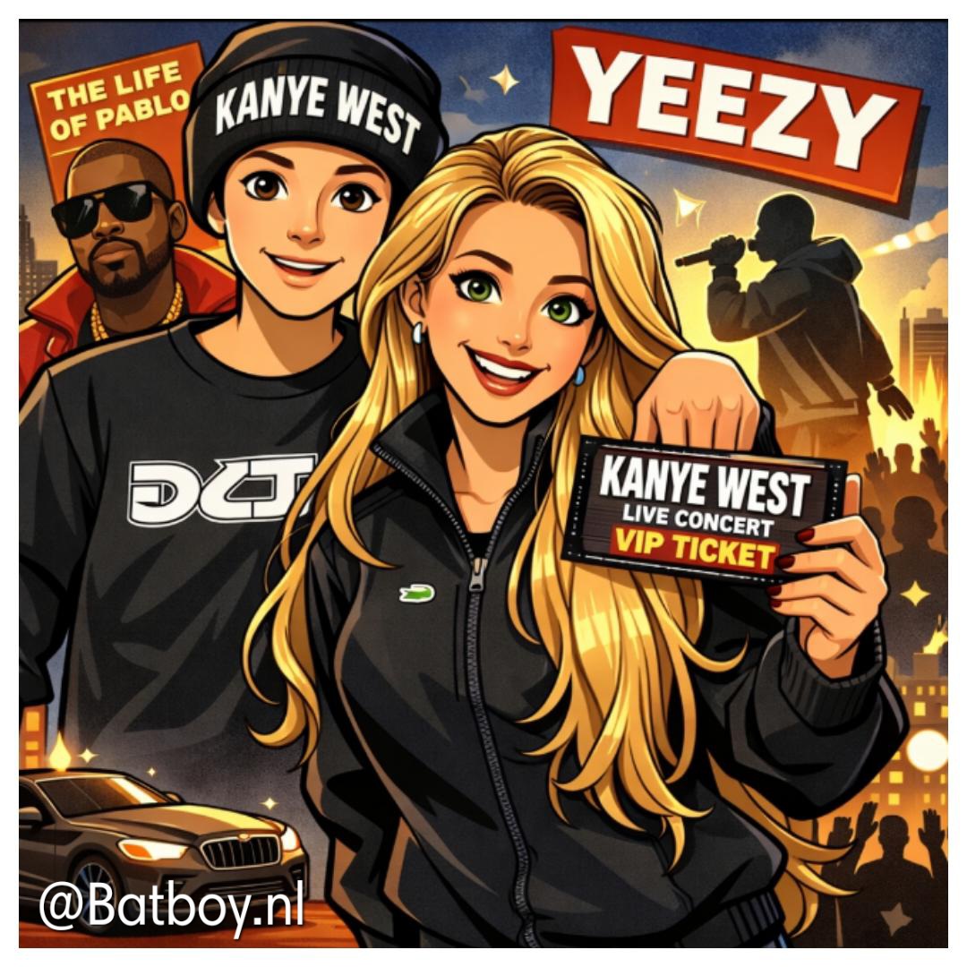 Kanye West concert, tickets, digitale wachtrij